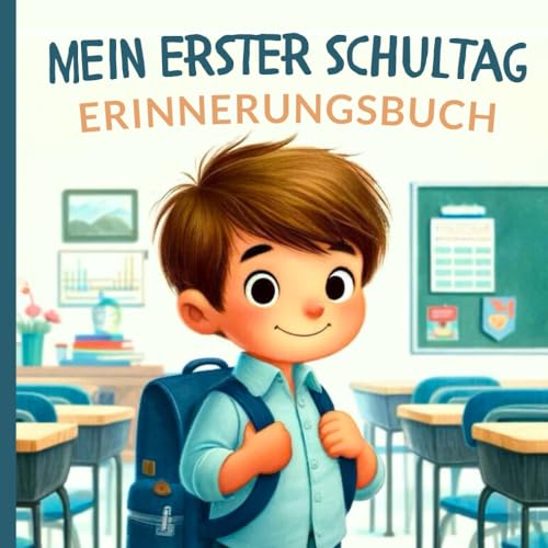 Einschulung Junge: Endlich Schulkind! Mein erster Schultag - das Erinnerungsbuch. Ideal als Füllung für die Schultüte oder Geschenk zum Schulstart. ... und für schöne bleibende Erinnerungen