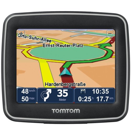 TomTom Start 2 IQ Routes Central Europe Traffic Navigationssystem inkl. TMC (8,9 cm (3,5 Zoll) Display, 19 Länderkarten, Fahrspurassistent, Text-to-Speech)