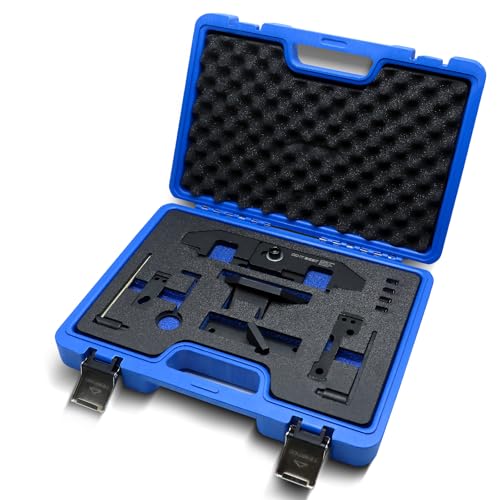 CCLIFE Motor Einstellwerkzeug Set Steuerzeiten Werkzeuge kompatibel mit PSA 1.0, 1.2 VTI und 1.2 GDI PureTech, Präzise und Zuverlässig für die Motorwartung-DIB