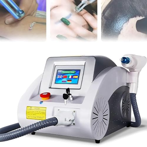 WEIMILOR Professionelle Tattoo-Entfernungsmaschine, Laser-Tattoo-Entfernungsmaschine, Augenbrauen-Tattoo-Entfernungsgerät, Lippen-Tattoo, Augen-Tattoo, Pigmententfernung, Fleckenentfernung