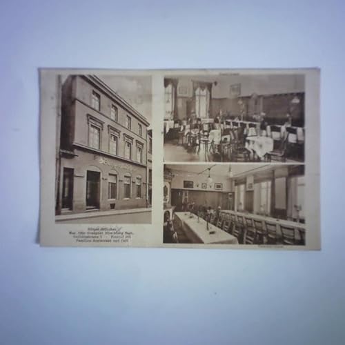 Bürger-Stübchen, Bes. Otto Graupner, Hirschberg Rsgb., Gerichtsstrasse 1, Fernruf 305. Familien-Restaurant und Café - Gastzimmer - Vereinszimmer. Ansichtskarte