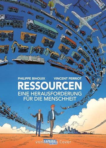 Ressourcen: Eine Herausforderung für die Menschheit | Ein spannender Comic, der mit Science-Fiction und Sachwissen die Grenzen des technologischen Fortschritts und der Ressourcennutzung hinterfragt.