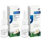 MOMETASON ADGC® 2x10g – Heuschnupfenspray m. 120 Sprühstößen – Nasenspray zur Linderung von Allergie Symptomen wie Schnupfen, verstopfter, laufender Nase, Juckreiz und Niesen - macht nicht müde