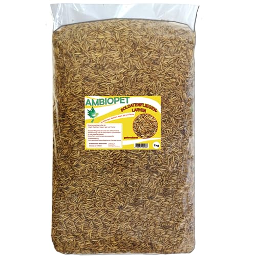 getrocknete Hermetia Soldatenfliegenlarven 1 kg