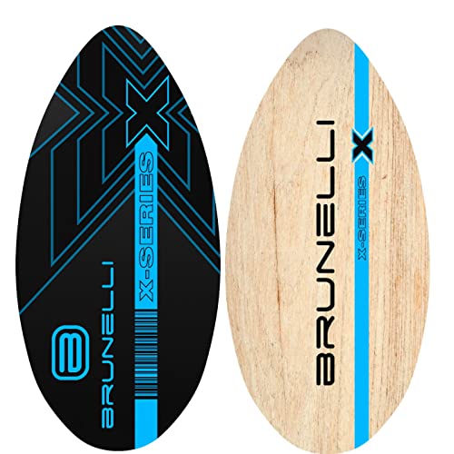 Brunelli Skimboard Surfbrett Holz Wellenbrett Surfboard Skim Board 39"