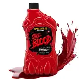 Spooktacular Creations 532 ml Kunstblut Flasche für Halloween, Halloween Schminke, Kunstblut, Fakeblut, Cosplay, Zombie, Vampire und Monster Make up