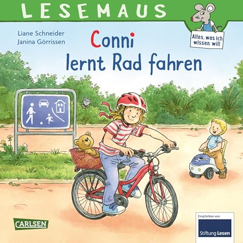 Conni lernt Rad fahren: Komplett überarbeitete Neuausgabe | Tolle Bilderbuchgeschichte für Kinder ab 3, die das Radfahren lernen (LESEMAUS)