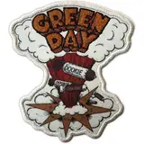 Rock Off officially licensed products Green Day Dookie Bombs Standard Printed Patch Accessory Size