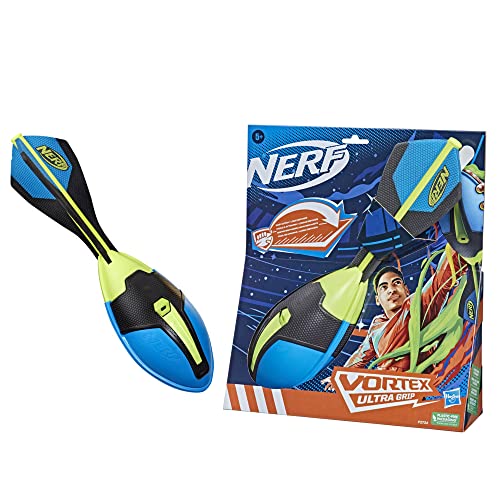 Nerf Vortex Ultra Grip Football, kann einfach gefangen Werden, heult beim Wurf, für Weite Strecken optimierter Schweif