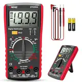 Multimeter Digital, Voltmeter, Ohmmeter, Amperemeter mit TRMS 2000 Zählungen, Messgeräte Multimeter CAT II 1000V, CAT III 600V, Messung von Kapazität, Widerstand