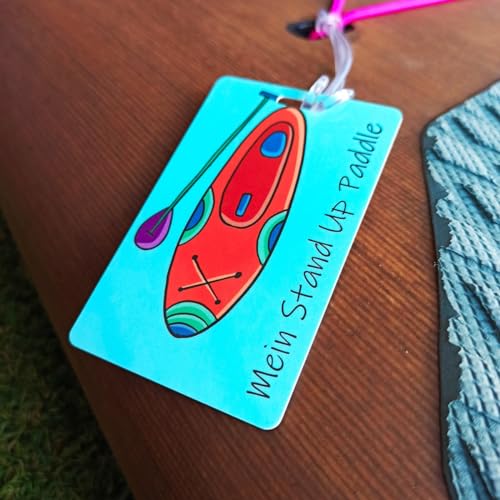 Dr. SUP - SUPtag - Mein Stand Up Paddle - Beschriftung - Namensanhänger für Dein Board