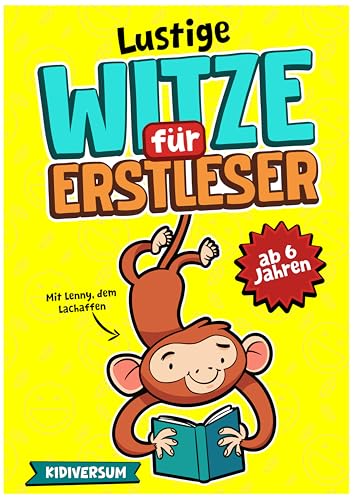 Lustige Witze für Erstleser : Einfaches Lesen lernen mit Silbentrennung – Spaß und schnelle Erfolge für kleine Lese-Anfänger ab 6 Jahren. Das perfekte Geschenk für jeden Anlass!