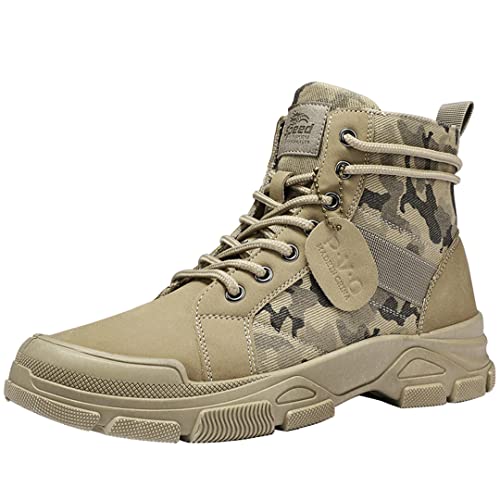 Herren Militärstiefel Camouflage Desert Army Tactical Boots Sneakers Arbeitsstiefel Schuhe