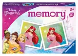 Ravensburger - Lernspiel – Memory® – Disney Prinzessinnen – EIN erstes Lernspiel mit Beobachtung, Vereinigung und Gedächtnisarbeit – ab 3 Jahren – 20978