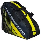 Sherwood Schlittschuhtasche, Inliner-Tasche für Erwachsene und Kinder, Eishockey-Bag, ideal für Rollschuhe und Eislaufschuhe (Yellowline)