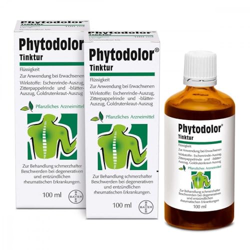 Phytodolor pflanzliche Tinktur zur Linderung schmerzhafter Muskel- und Gelenkbeschwerden bei rheumatischen Erkrankungen, 100 ml