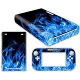 Wonhomke 1set Vinyl Skin für Nintendo Wii U Schutzhülle Decal Wrapping Cover Game Console Decor Aufkleber Full Set Anti-Scratch (PS4-004)