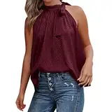 PTLLEND Blusen Damen Damen Blusen Sommer Kurzarm Kalte Schulter Sexy V-Ausschnitt Reißverschluss Bluse Tunika Oberteile T-Shirt Tops Lose Sommerbluse Tuniken Solide Tunika Tops Kurzarm Lockere Bluse