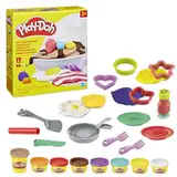 Play-Doh Kitchen Creations Pancake Party 14-teiliges Spielset für Kinder ab 3 Jahren mit 8 Farben