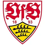 K&L Wall Art Fußball Fanartikel Wandtattoo VfB Stuttgart Logo Aufkleber 40x45cm Wandsticker Wappen Fussball Wanddeko selbstklebend entfernbar