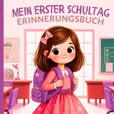 Einschulung Mädchen: Endlich Schulkind! Mein erster Schultag - das Erinnerungsbuch. Perfekt als Geschenk zum Schulstart oder Füllung für die ... zum Ausfüllen für unvergessliche Momente