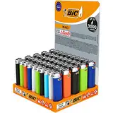 BIC Feuerzeuge J26 Maxi Neutral 50 Stück Display Collie Kollie