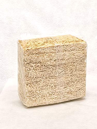 Doubleyou Geovlies & Baustoffe Holzwolle (1 x 1 kg) Natur für das Osternest Holzwolle Osterei Deko-Gras (1 kilogramm)