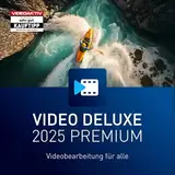 MAGIX Video deluxe 2025 Premium - Videobearbeitung für alle | Videobearbeitungsprogramm | Videoschnittprogramm | für Windows 10/11 PC | 1 PC-Volllizenz für 2 Geräte