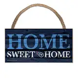 Wincraft NFL Schild aus Holz Tennessee Titans Holzschild Wood Home Sweet Home