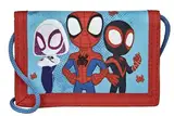 Undercover Spidey Geldbörse für Kinder, Jungen, Mädchen und Teens, 8 x 13 cm, Brustbeutel, sicher für Geld und Fahrkarten