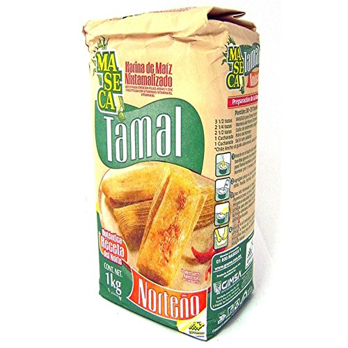 Maismehl für Tamales, Herkunftsland Mexiko, Pack 1 kg - Harina MASECA Tamal 1 kg