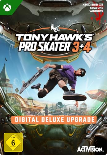 Tony Hawk's Pro Skater 3 + 4 Digital Deluxe Upgrade - PRE-PURCHASE │ Xbox One/Series X│S & Windows - Download Code