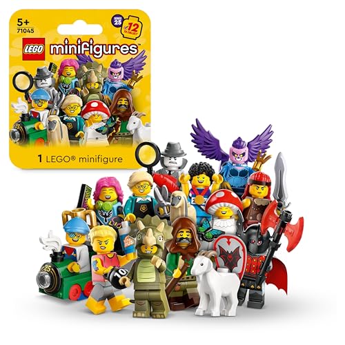 LEGO Minifiguren Serie 25, Spielzeug mit Sammelfigur für Rollenspiele, selbstständiges Spielerlebnis, Geschenk-Idee für Jungs & Mädchen ab 5 Jahren (1 von 12 Figuren, zufällig ausgewählt) 71045