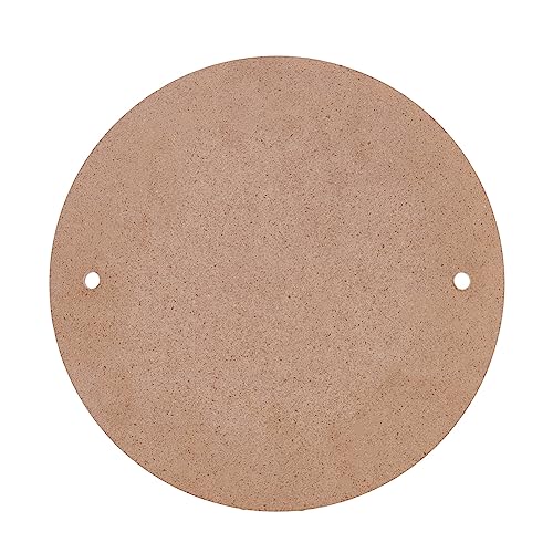BENECREAT Töpferscheibenschläger Mit 30mm Durchmesser, Vorgebohrte Runde Ton-Wurfschläger Für Töpfer-Knetkünstler, Ton Drehen, Keramik Herstellen, 12mm Dick
