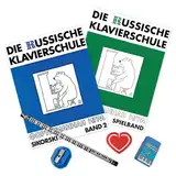 Die Russische Klavierschule Band 2 und Spielband ohne CDs (SIK2354 + SIK 2379) ISBN 9783920880693 9783920880709