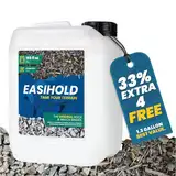 Vuba EASIHOLD Rocks – 5L XL Kiesbinder zum Verkleben von Steinen, Rinde und Kies auf Rabatten, Terrassen und Gartenwegen. Mulchkleber. Hält bis zu 3 Jahre, ungiftig, gebrauchsfertig.