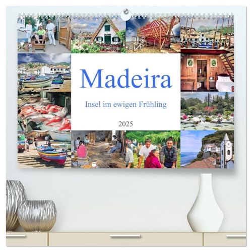 Madeira, Insel im ewigen Frühling (hochwertiger Premium Wandkalender 2025 DIN A2 quer), Kunstdruck in Hochglanz: Fotokalender aus analogen Fotos von ... Zeitraum von 1994 bis 1998 (CALVENDO Natur)