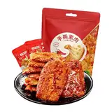Mkostlich Chinesischer Sojabohnen-Snack Spicy Latiao, Bean Curd Spicy Strip, Würziger Getrockneter Tofu Beancurd, 220 g, 1 Packung
