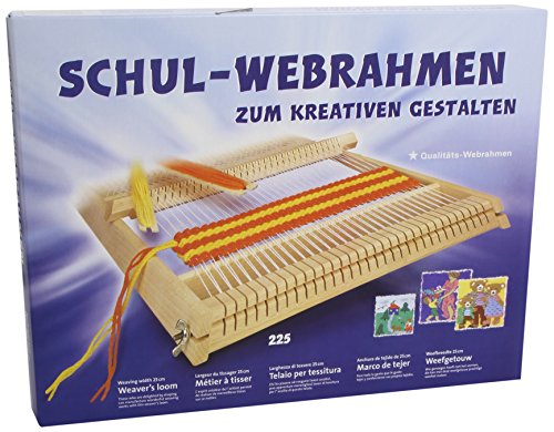 Allgäuer Webrahmenfabrik, Schulwebrahmen zum Weben und Gestalten 225 , 25cm