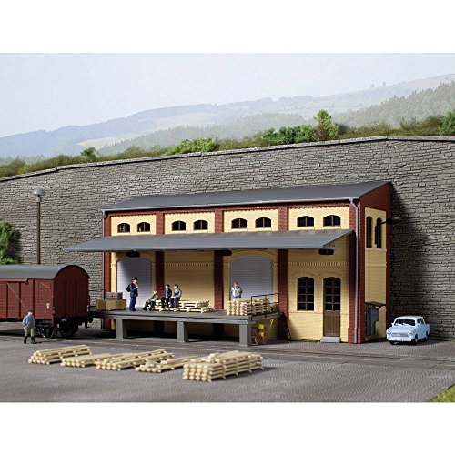Auhagen 11436 - Lagerhaus-Halbrelief, Modelleisenbahn Zubehör