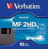 Verbatim MF-2HD Datalife 8,9 cm (3,5 Zoll) Disketten 10er-Pack