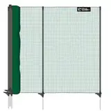 VOSS.farming Begrenzungszaun Classic ohne Strom, 15m, 90cm, 9 Pfähle, 1 Spitze, grün, Kleintiernetz, mobiler Zaun, Gartenzaun, für Garten, Haus, Hof