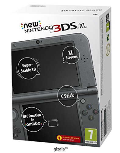 New Nintendo 3DS XL metallic schwarz