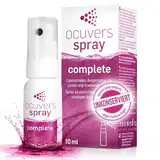 Ocuvers Complete Augenspray mit 0,3% Hyaluron, Liposomen, Aloe Vera, Vitamin B5 und Vitamin E - Augenspray gegen trockene Augen - Die Alternative zu Augentropfen, 10 ml