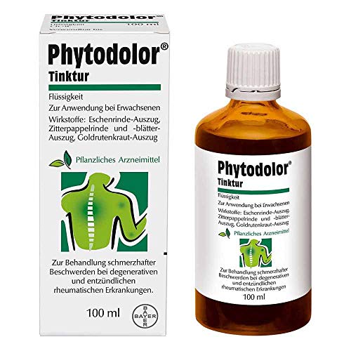 Phytodolor pflanzliche Tinktur zur Linderung schmerzhafter Muskel- und Gelenkbeschwerden bei rheumatischen Erkrankungen, 100 ml