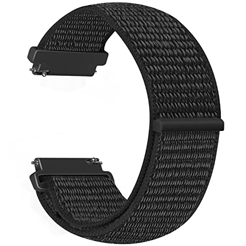 Vodtian 22mm Nylon Armband Kompatibel mit Samsung Galaxy Watch 3 45mm/Galaxy Watch 46mm/Gear S3 Classic/Frontier/Garmin Venu 3/Vivoactive 4, Ersatz Sport Loop Uhrenarmband für Damen Herren