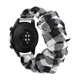 ZUREGO Scrunchie Elastisches Armband für Amazfit GTR 2/GTR 2e/GTR 47mm/Pace Armband, Scrunchie Armband Elastic Watch Band Damen Mädchen bedrucktes Stoffarmband Kompatibel mit Amazfit GTR 2/GTR 2e (A)