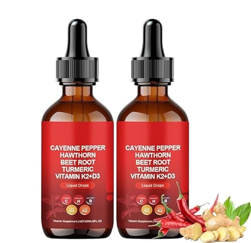 Aeluro Cayenne Drops, Aeluro Cayenne Pfeffer E-xtrActs, 60 ml Cayenne-Pfeffer-Extrakte, Cayennes-Pfeffer-Extrakt-Flüssigkeit, A-ELuro Cayenne P-eppers Tropfen (2)