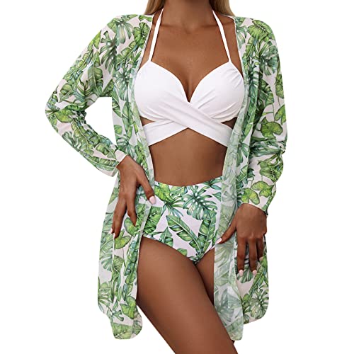 Unterhemd Herren Anzüge Badeanzüge Bezug Tankinis Set 3-teilig mit Beach V Monokini Ausschnitt Badebekleidung Damen-Bademode T Shirt Ärmellos Herren