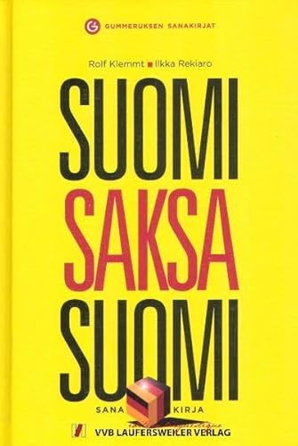 Finnisch - Deutsch und Deutsch - Finisch Grosswörterbuch - Suomi Saksa Suomi Sanakirja - 80.000 Stichwörter - Allgemeinwortschatz inkl. umfangreiche ... Politik: Ausgabe 2005 (EuroLingual Edition)